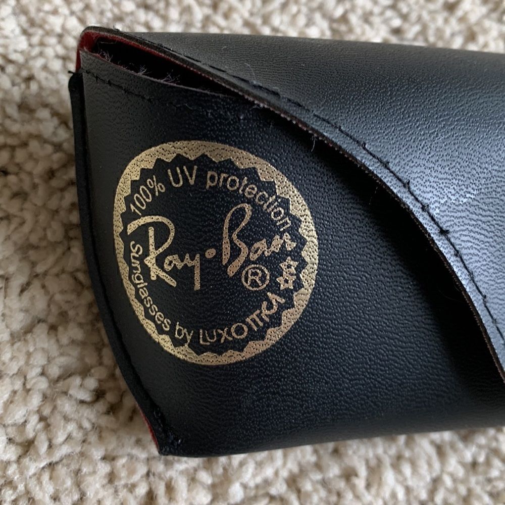 Ray Ban Sunglasses black Case Only - Excellent Condition - Picture 2 of 5